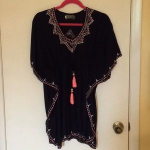 Beach Cover Up Tunic Kaftan